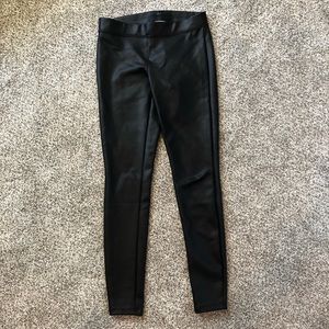Express leather leggings